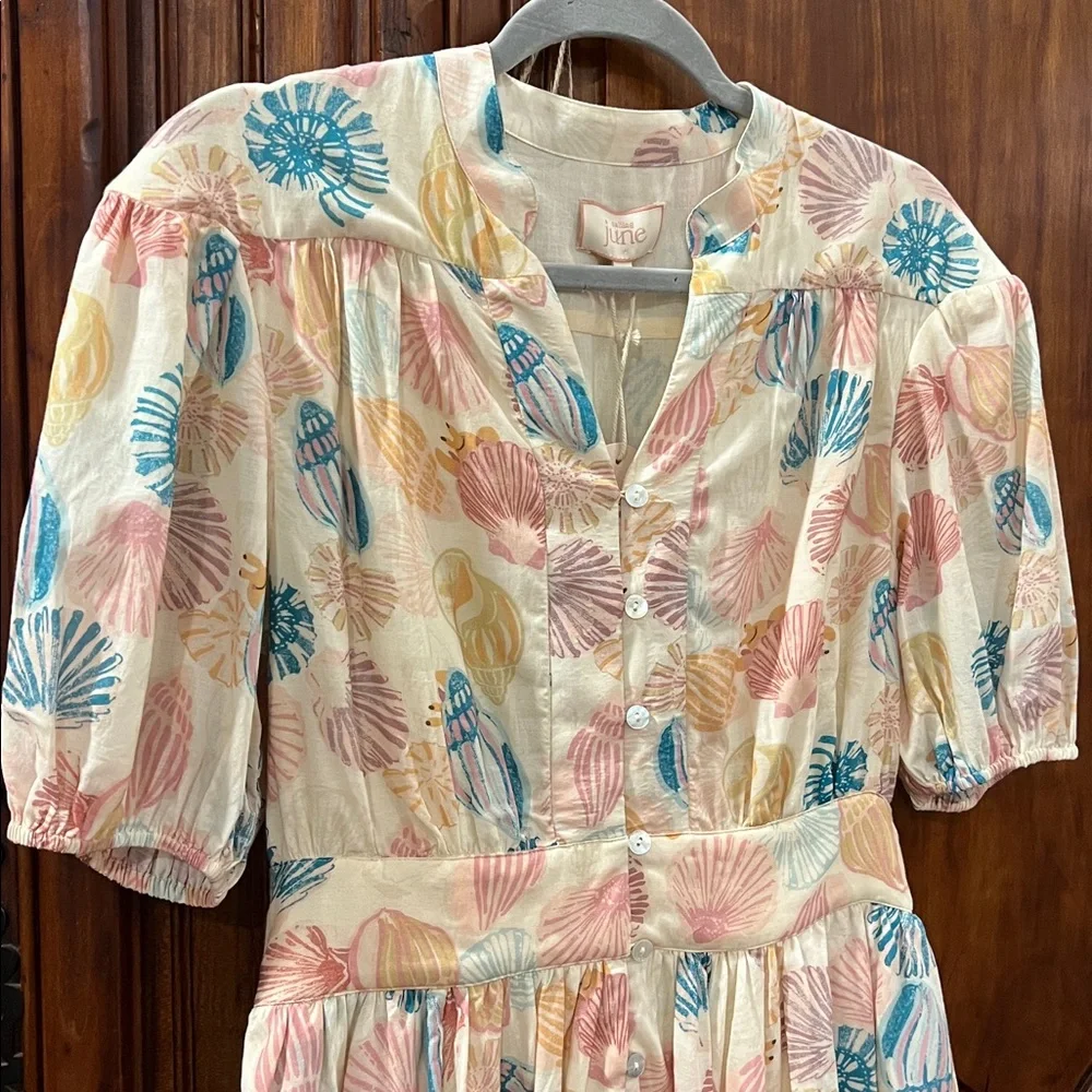 Calling June Pearl Mini Dress size M - NEW - cottagecore - coastal cowgirl - Picture 4 of 10